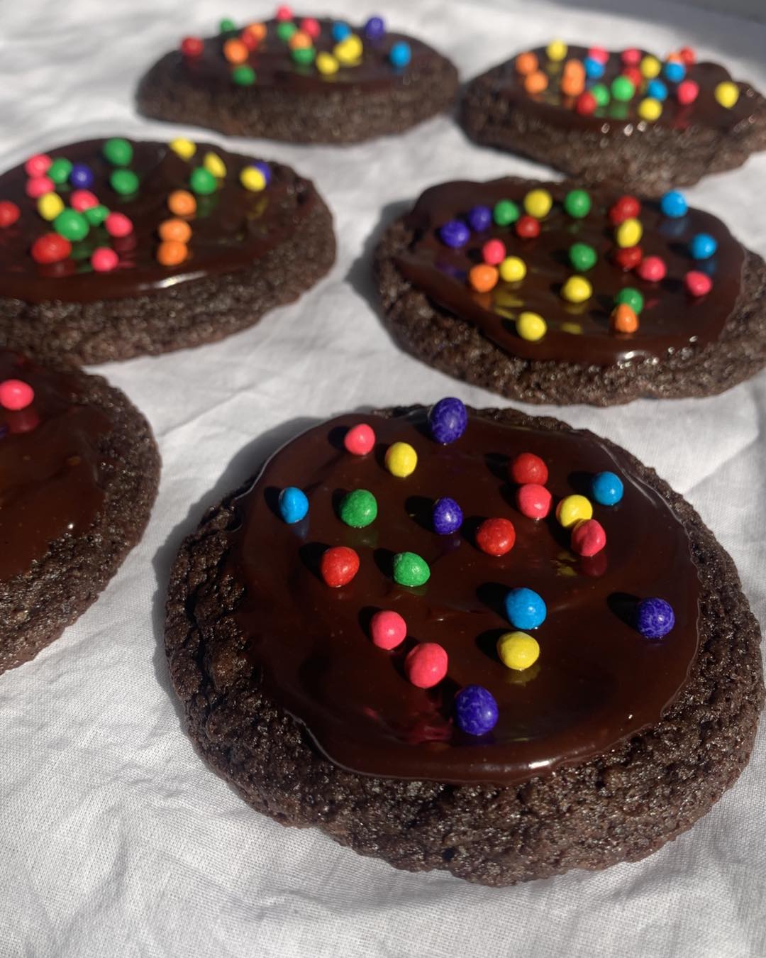 Cosmic Brownie Cookies